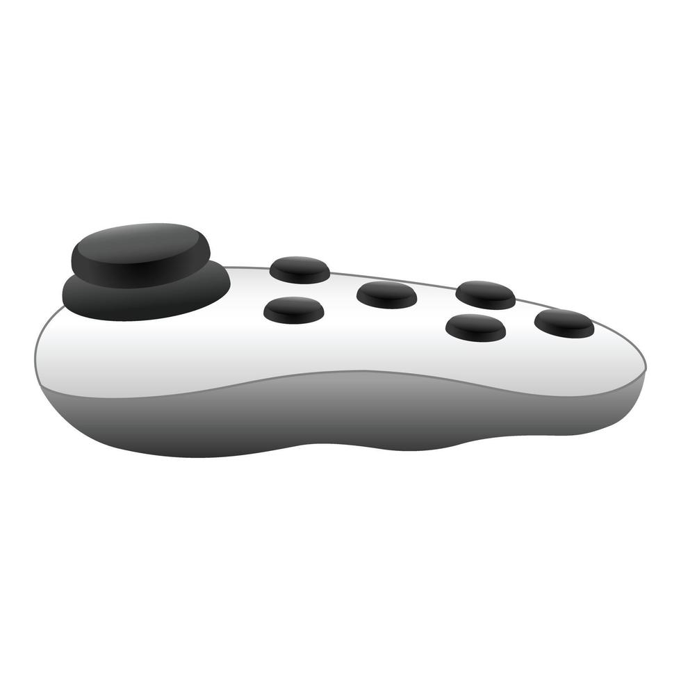 Spaß-Joystick-Symbol Cartoon-Vektor. Spielkontrolle vektor