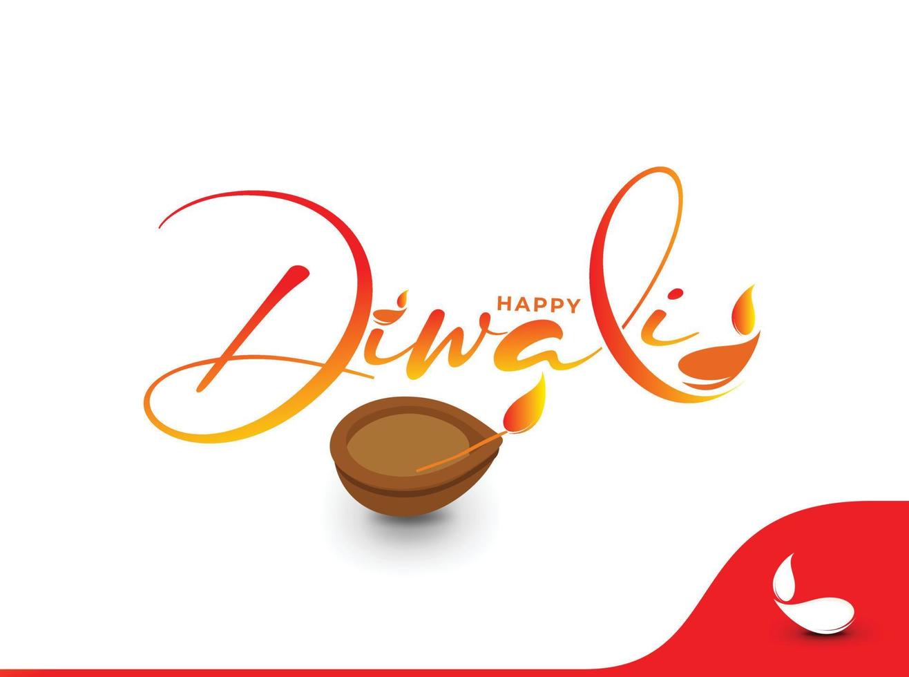 diwali text abstrakt affisch, mall, broschyr, dekorerad, flygblad, baner design. vektor