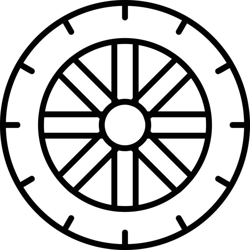 hjul kreativ ikon design vektor