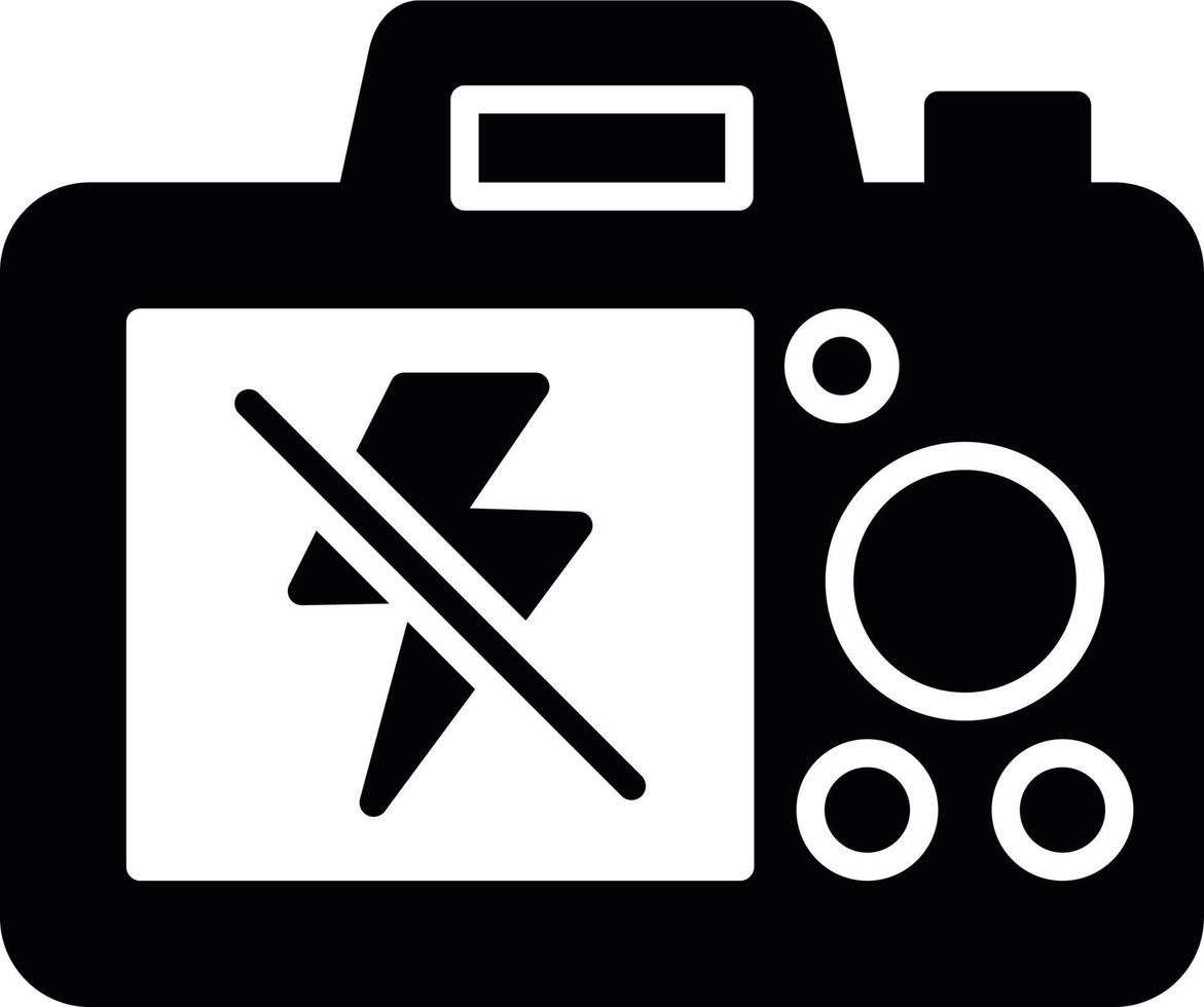 kein kreatives Flash-Icon-Design vektor