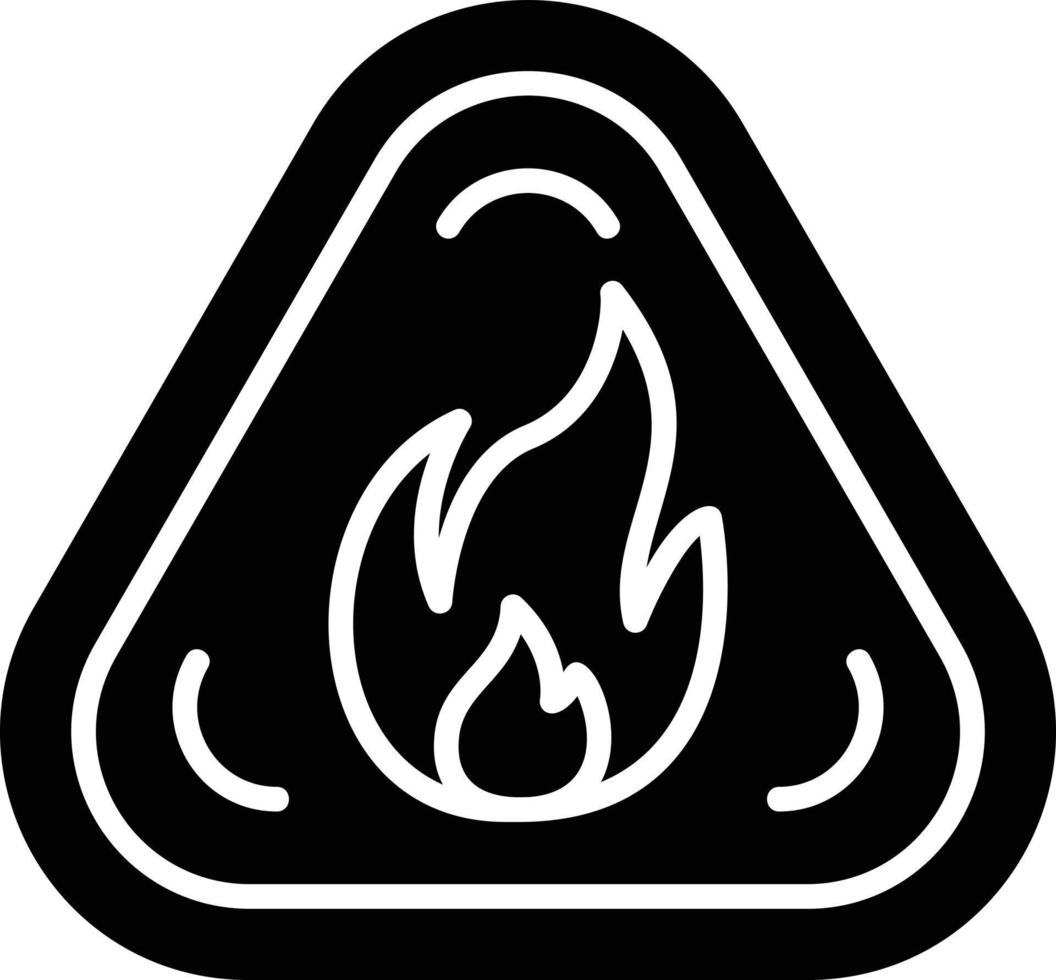 Flamme kreatives Icon-Design vektor