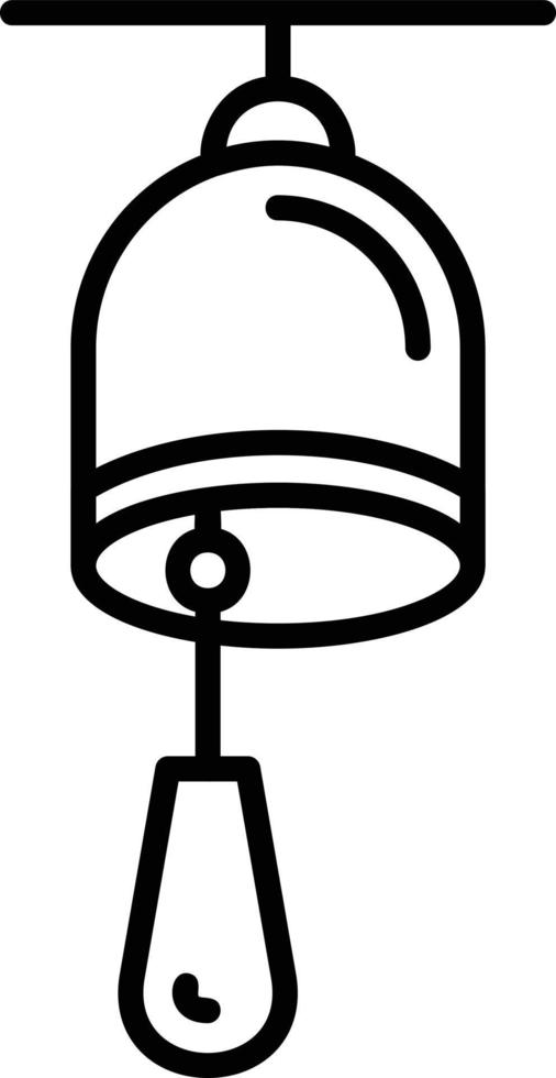 Glocke kreatives Icon-Design vektor