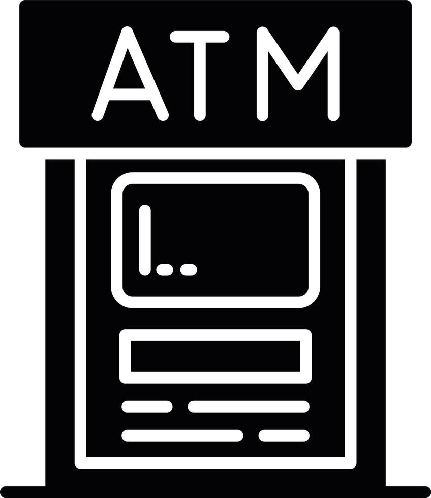 atm kreatives Icon-Design vektor