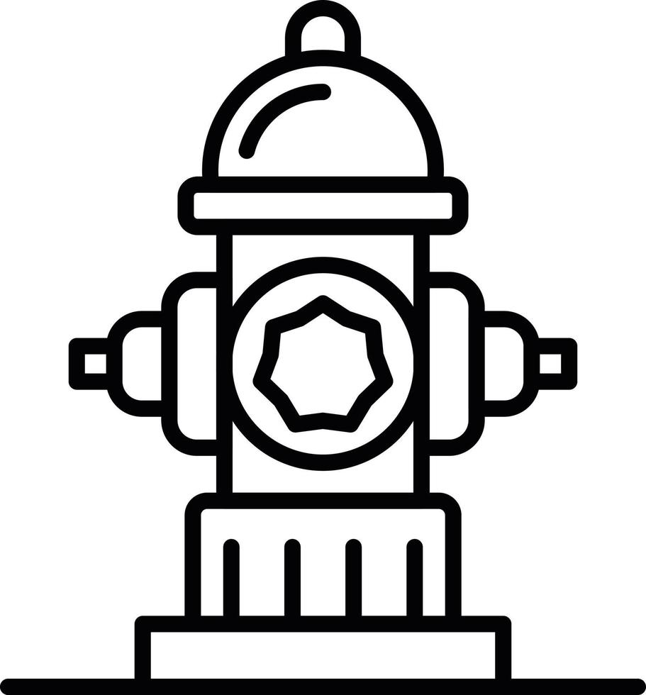 Hydrant kreatives Icon-Design vektor