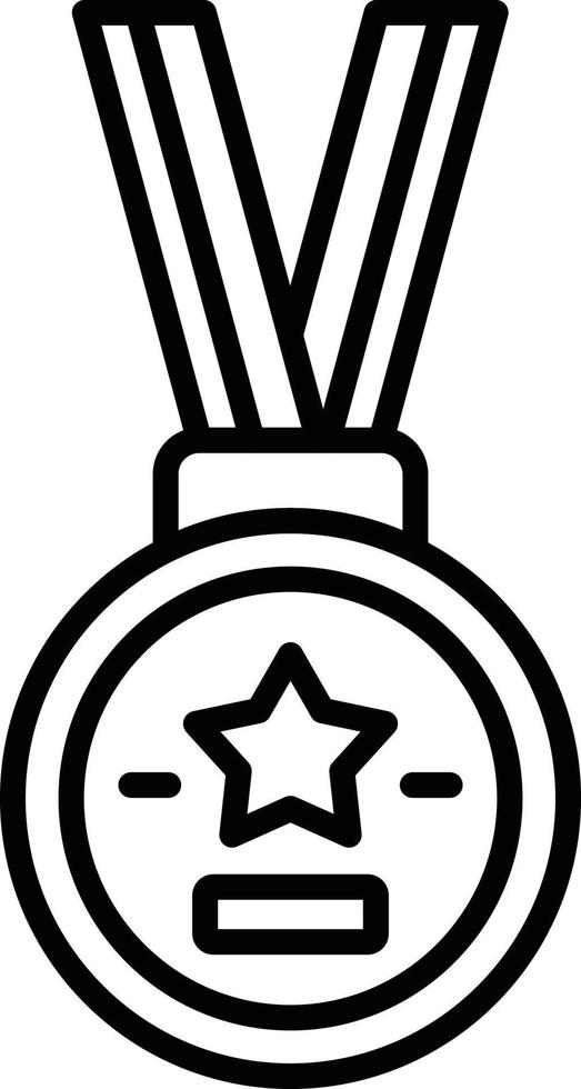 medalj kreativ ikon design vektor