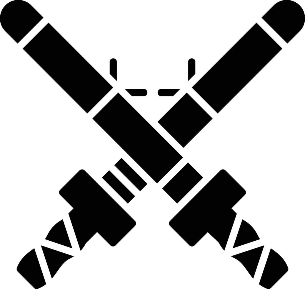 Kendo kreatives Icon-Design vektor