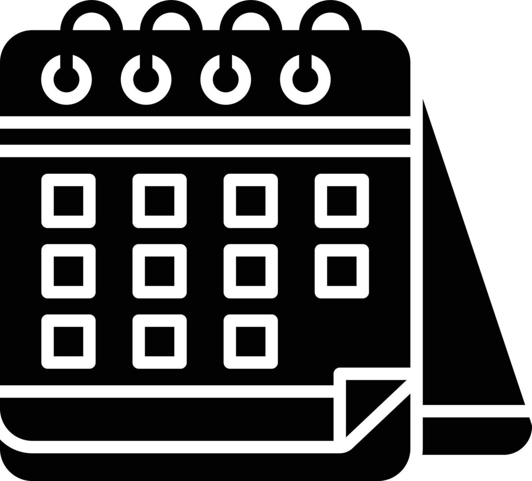 Kalender kreatives Icon-Design vektor