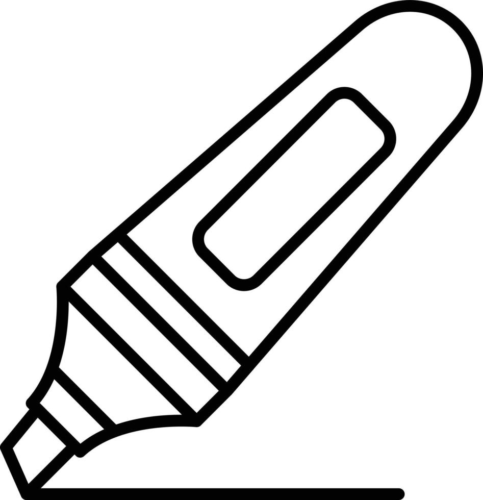 Marker kreatives Icon-Design vektor