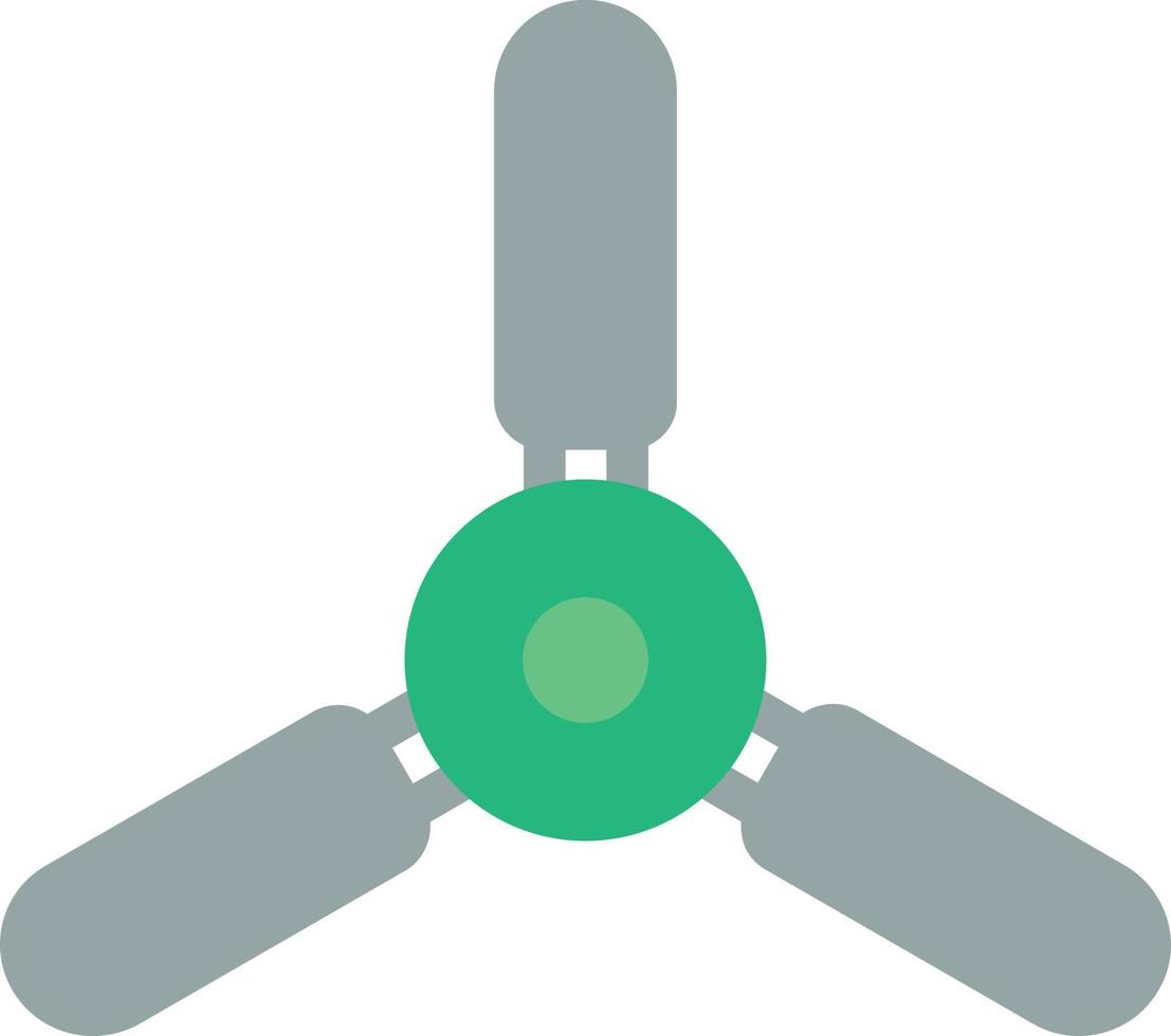 Fan-Vektor-Icon-Design vektor