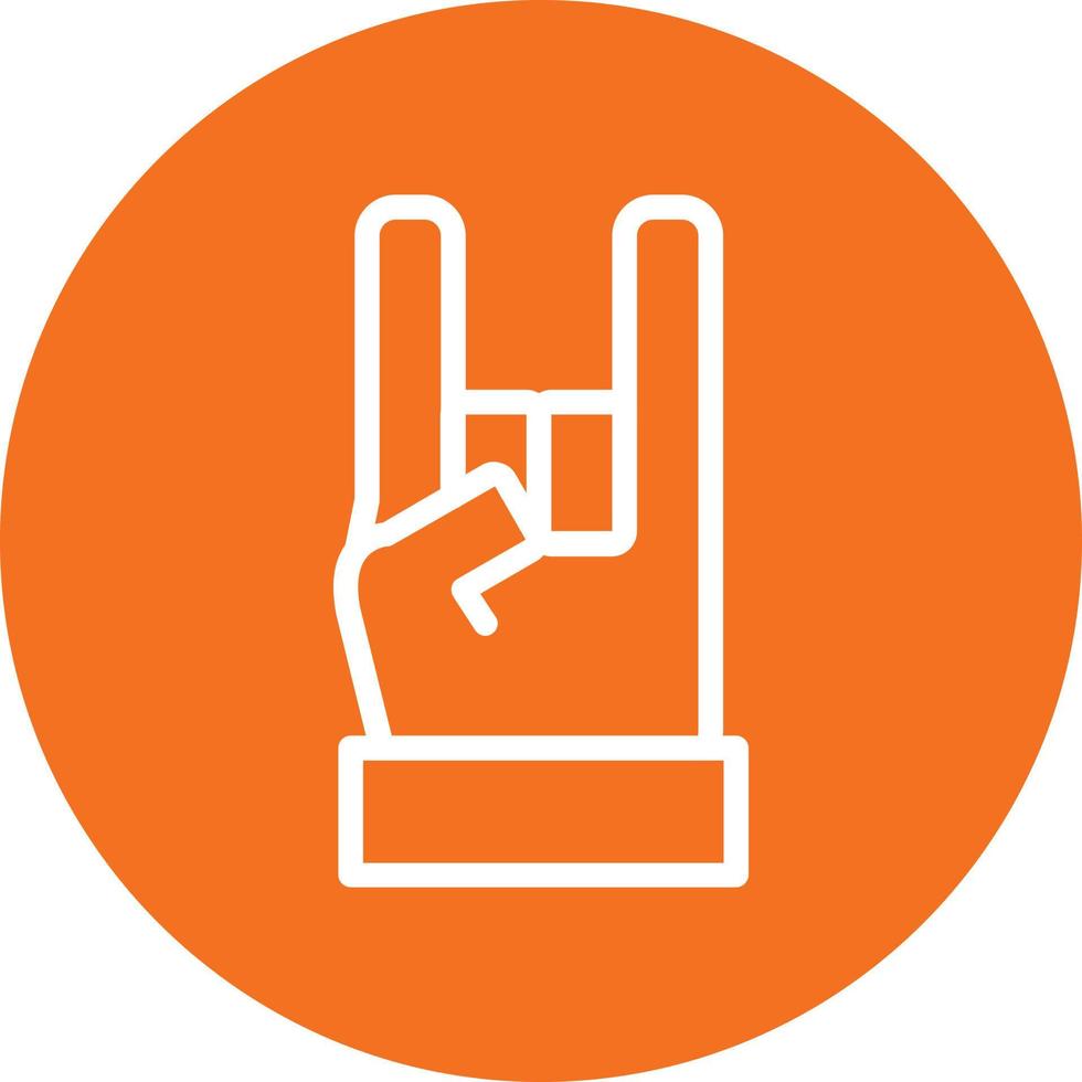 Hand-Rock-Vektor-Icon-Design vektor