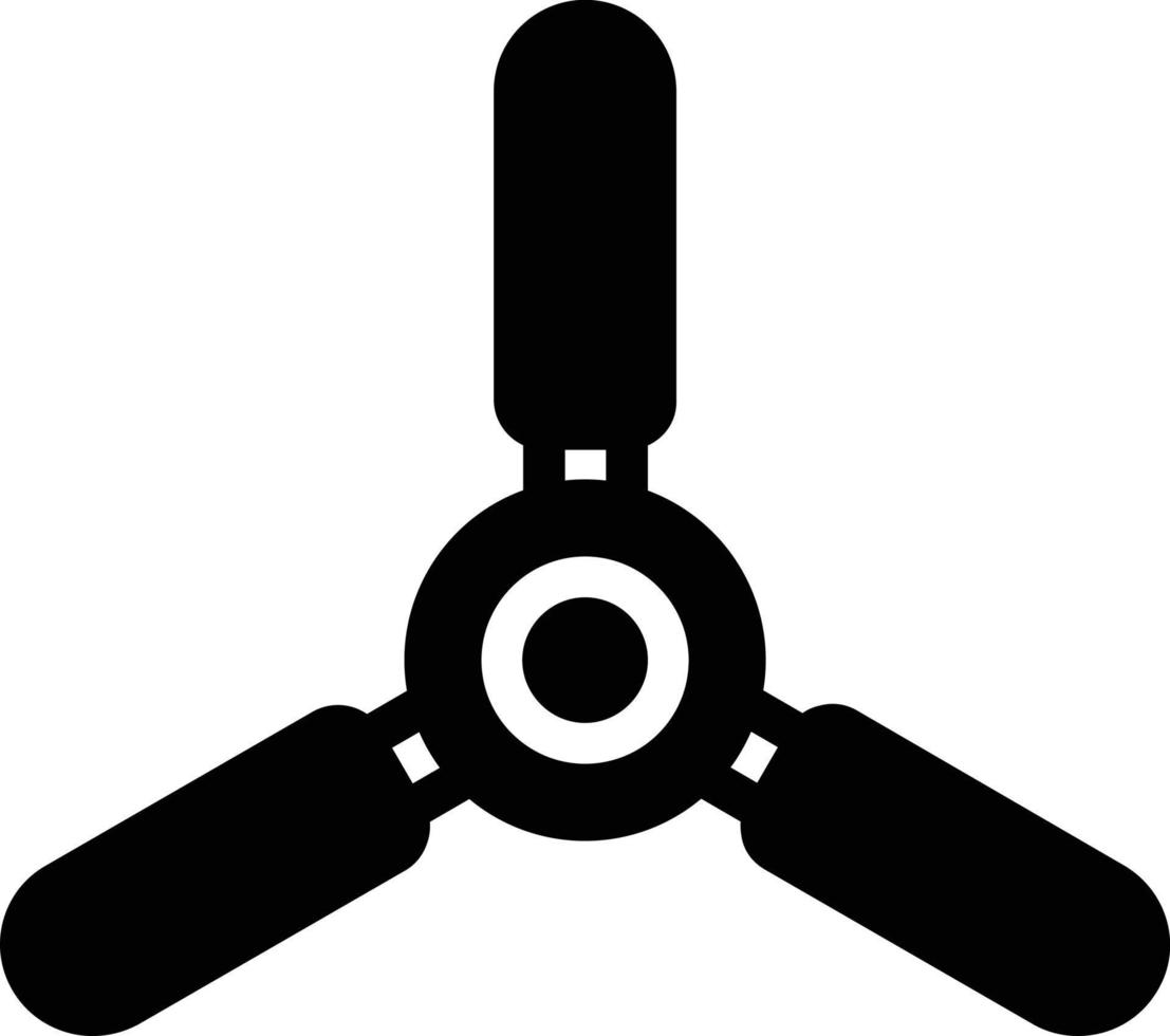 Fan-Vektor-Icon-Design vektor