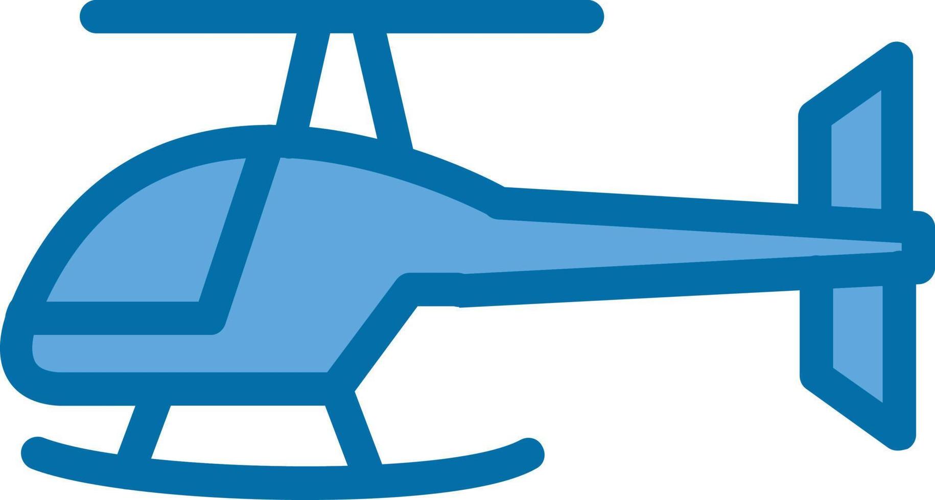 Hubschrauber-Vektor-Icon-Design vektor