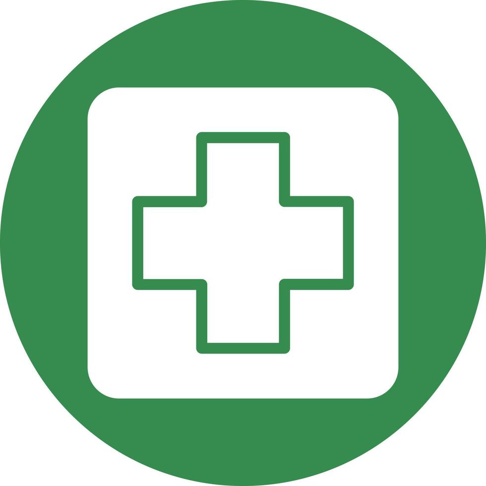 Krankenhaus-Symbol-Vektor-Icon-Design vektor