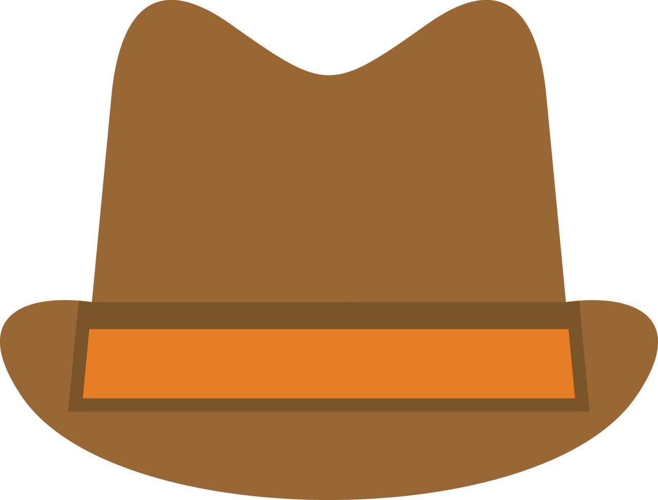 Hut Cowboy-Vektor-Icon-Design vektor