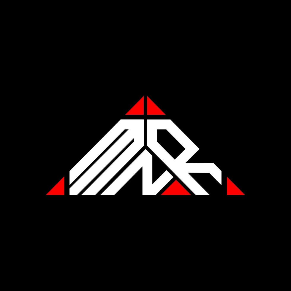 mnr brev logotyp kreativ design med vektor grafisk, mnr enkel och modern logotyp.