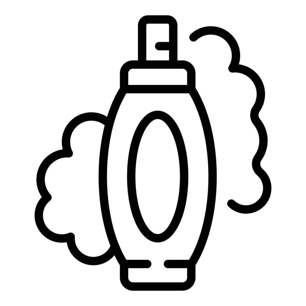 Vaper-Symbol Umrissvektor. Zigarette dampfen vektor