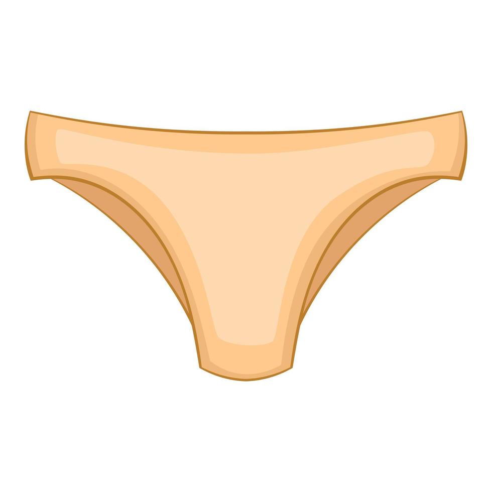 Frau Bikini-Symbol, Cartoon-Stil vektor