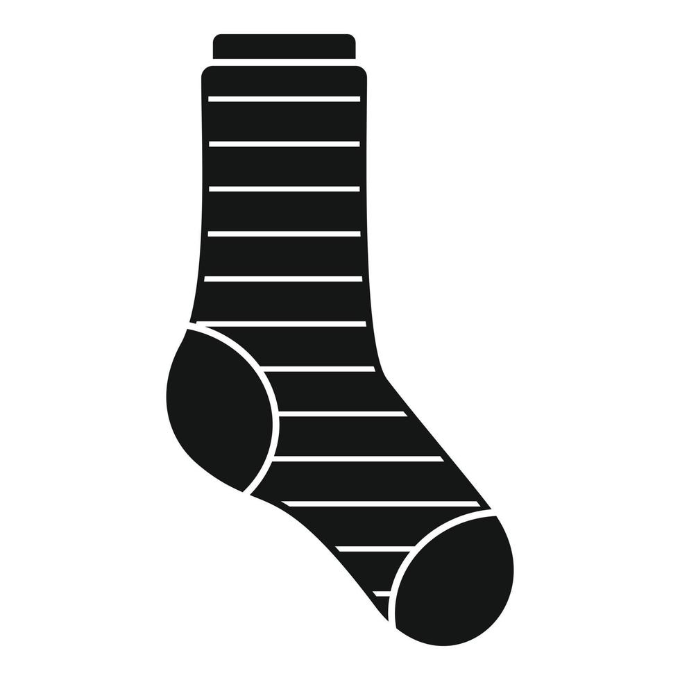 neuer Socken-Symbol einfacher Vektor. Kindersammlung vektor