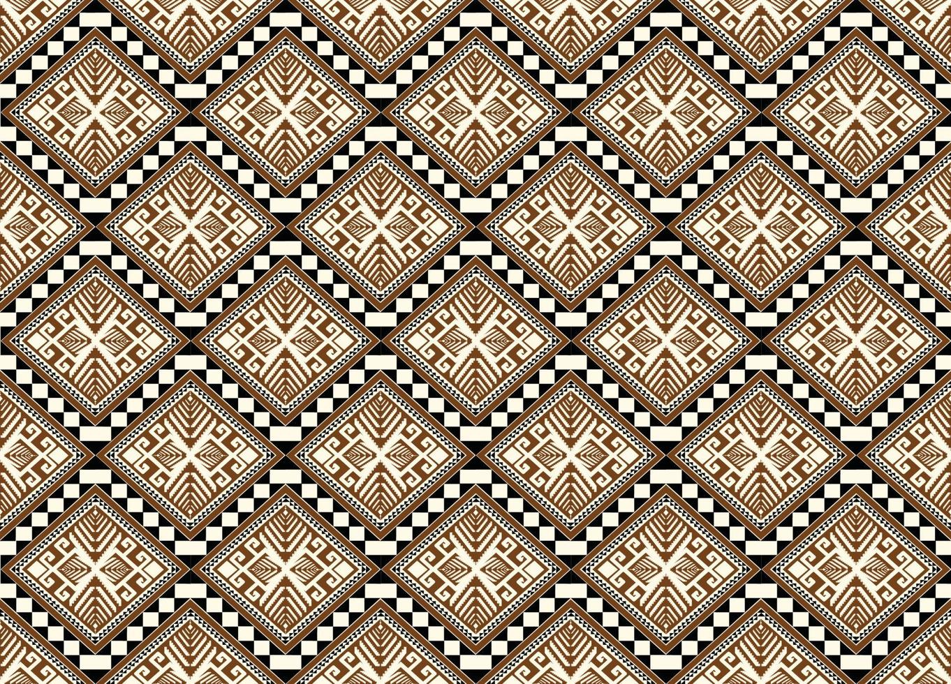 abstraktes ethnisches geometrisches ikat-muster. orientalische afroamerikanische mexikanische aztekische Motivtextilien und böhmische Mustervektorelemente. entworfen für hintergrund, tapeten, druck .vektor-ikat-muster. vektor