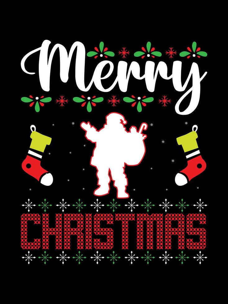 hässliche weihnachtspullover typografie bekleidungsjahrgänge weihnachts-t-shirt-design weihnachtsartikeldesigns, handgezeichnete schriftzüge für bekleidungsmode. Zitate der christlichen Religion zum Drucken vektor