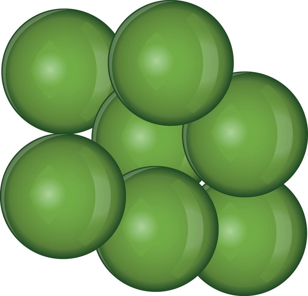 grön ärta. grön ärtor skida isolerat på vit bakgrund, vektor platt stil stock illustration