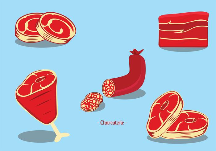 Charcuterie Boucherie Vector Pack