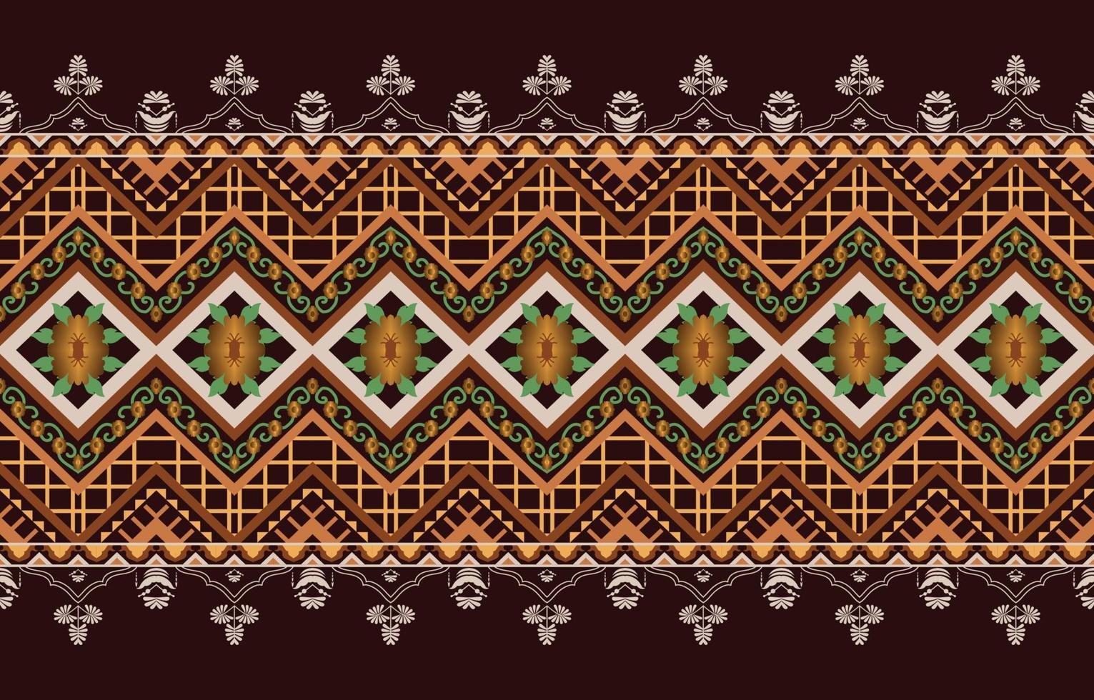 amerikan tyg mönster design. använda sig av geometri till skapa en tyg mönster. design för textil- industri, bakgrund, matta, tapet, Kläder, batik, och etnisk tyg. färgrik. vektor