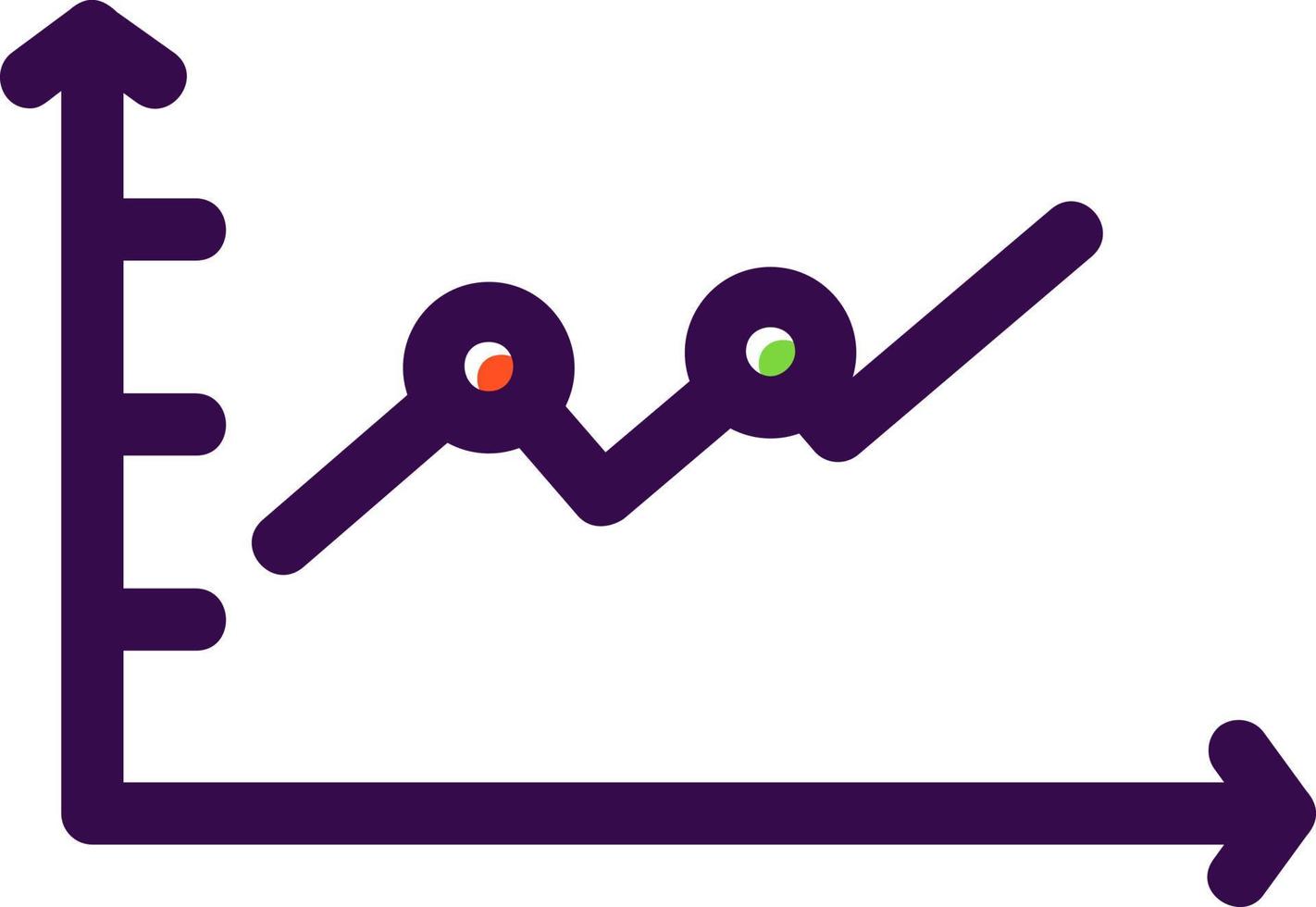 trend Diagram vektor ikon design