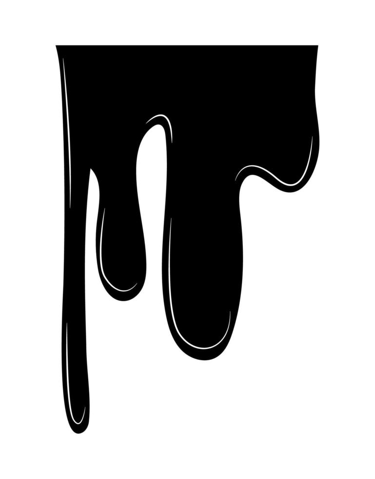 Vektorillustration des schwarzen Flecks vektor