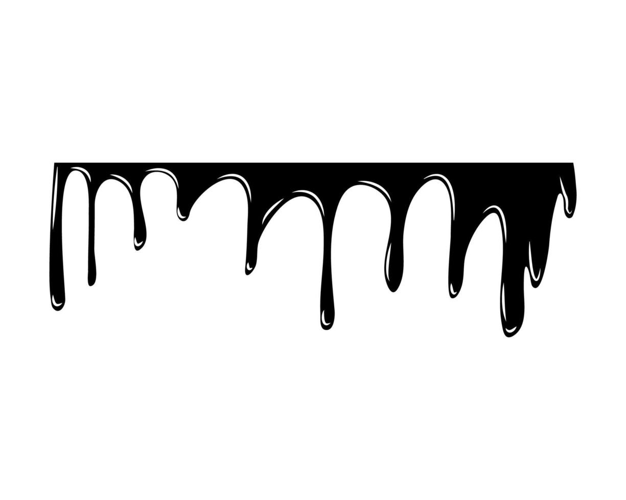 vektor illustration av svart fläcka