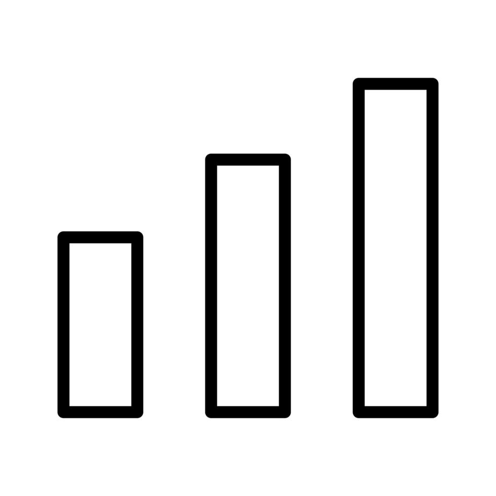 graf vektor ikon