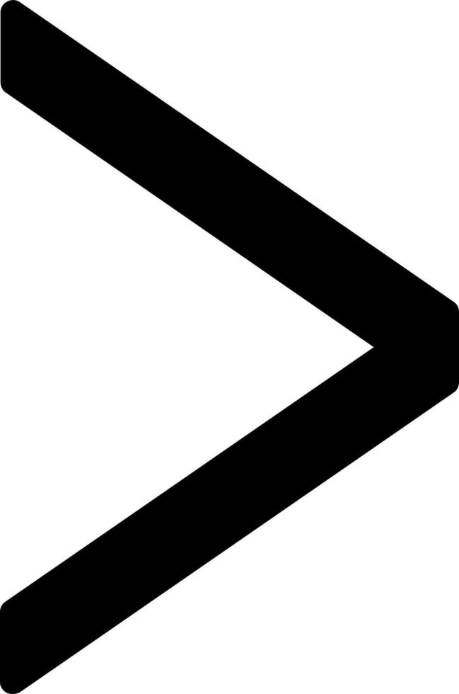 Winkel rechts Vektor-Icon-Design vektor