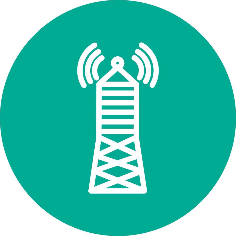 Broadcast-Tower-Vektor-Icon-Design vektor