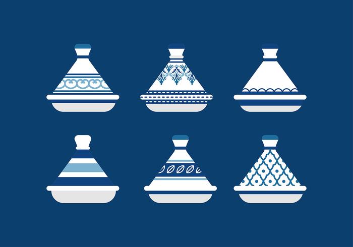 Tajine marokkanischen Keramik Free Vector