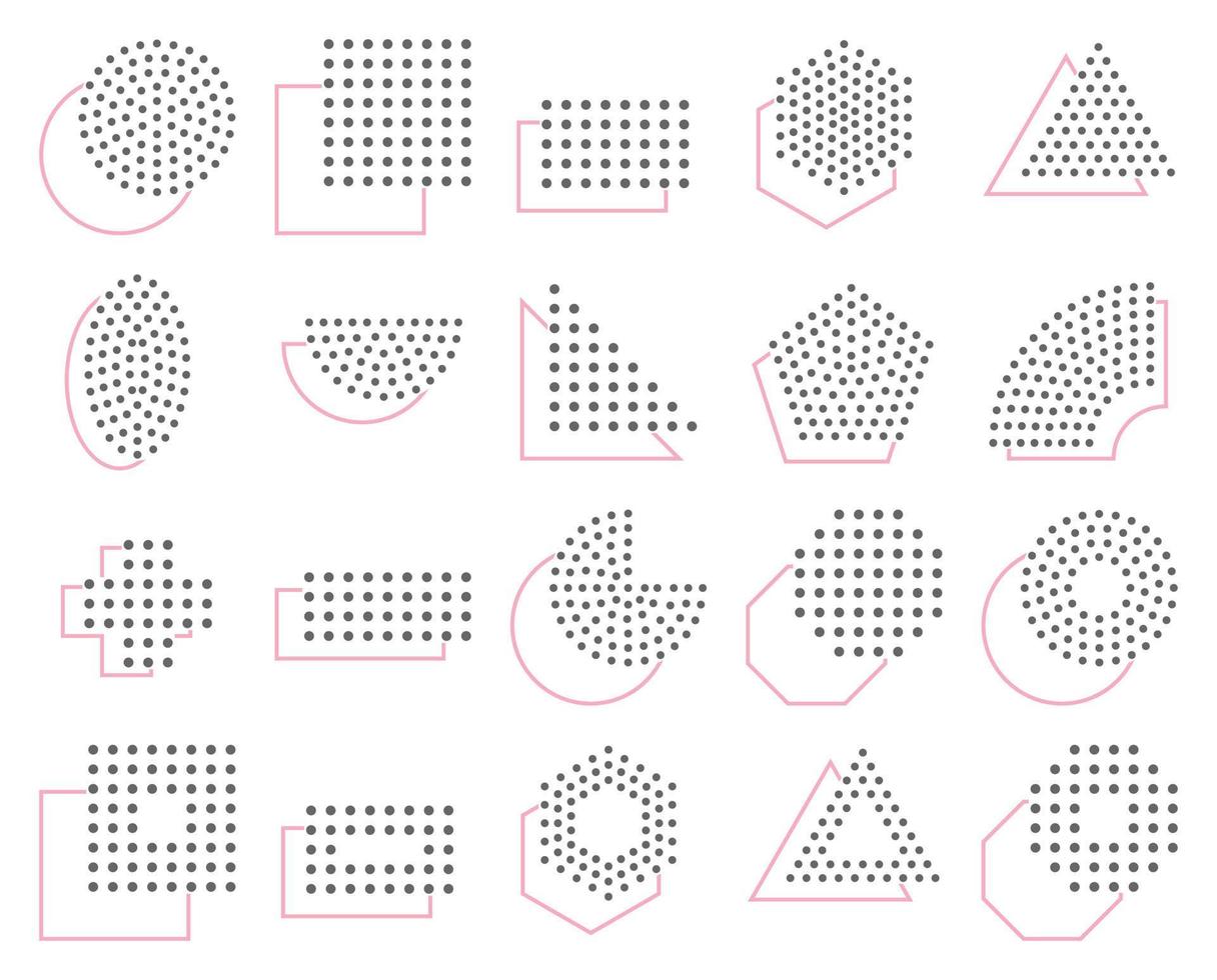 geometrisk element. design element för dekoration. vektor