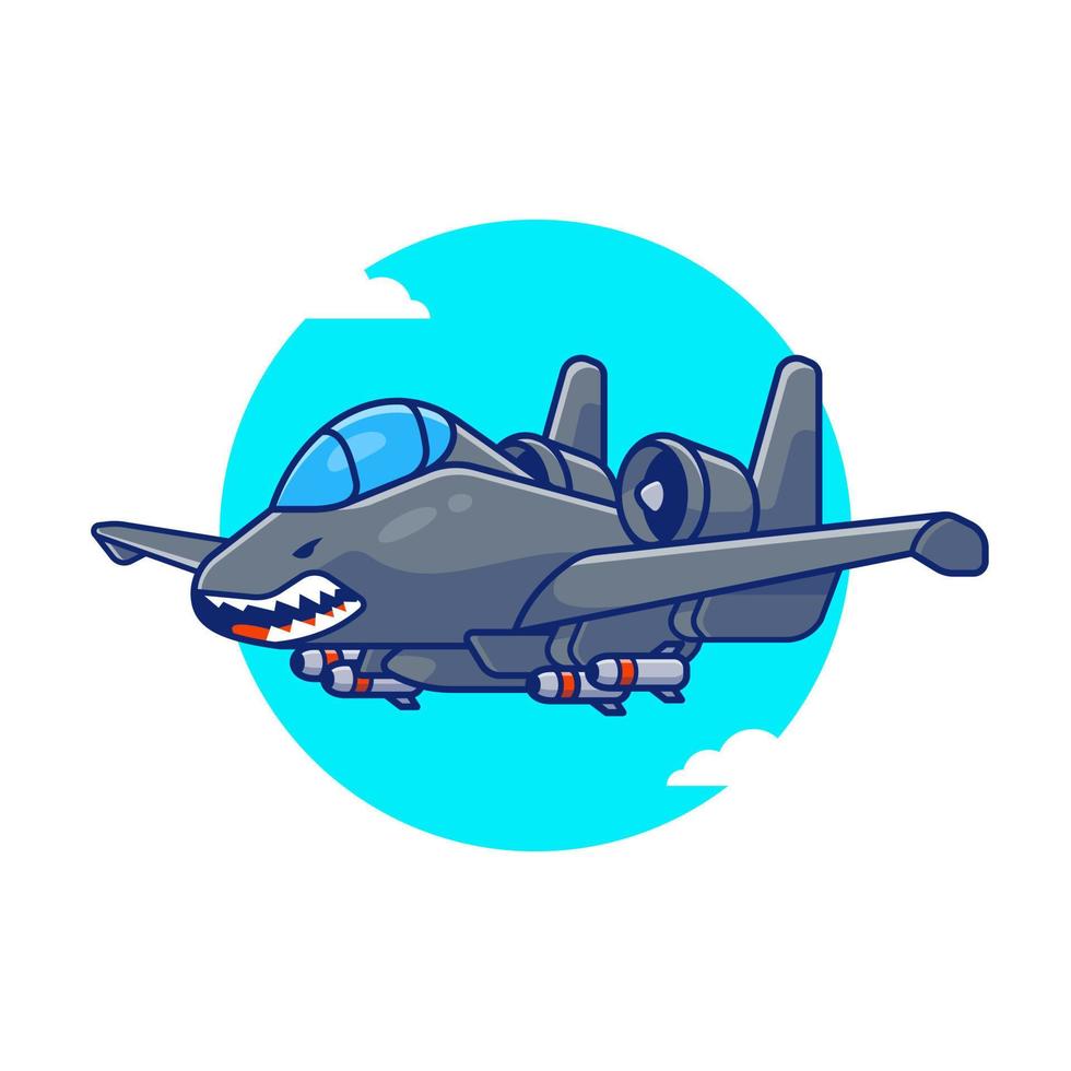 Libelle Jet fliegende Cartoon-Vektor-Symbol-Illustration. Lufttransport-Icon-Konzept isolierter Premium-Vektor. flacher Cartoon-Stil vektor