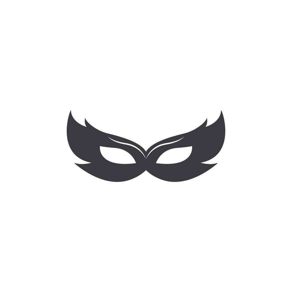 maskerad vektor ikon illustration
