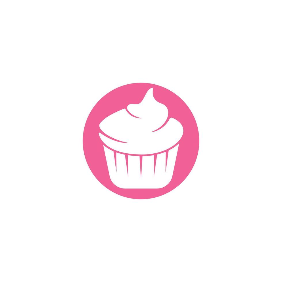 muffin vektor ikon illustration