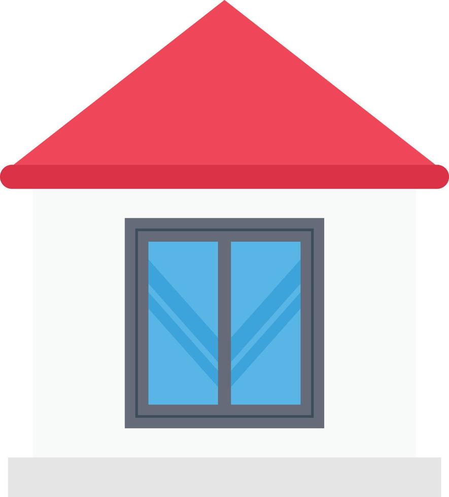 hus fönster vektorillustration på en background.premium kvalitet symbols.vector ikoner för koncept och grafisk design. vektor