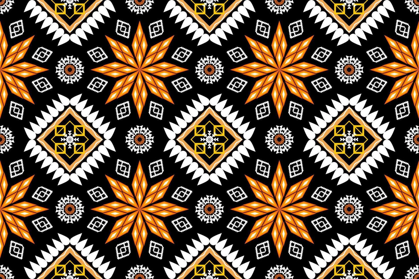 geometrisches ethnisches orientalisches traditionelles kunstmuster. figur stammesstickerei style.design für ethnischen hintergrund, tapete, kleidung, verpackung, stoff, element, sarong, vektorillustration. vektor