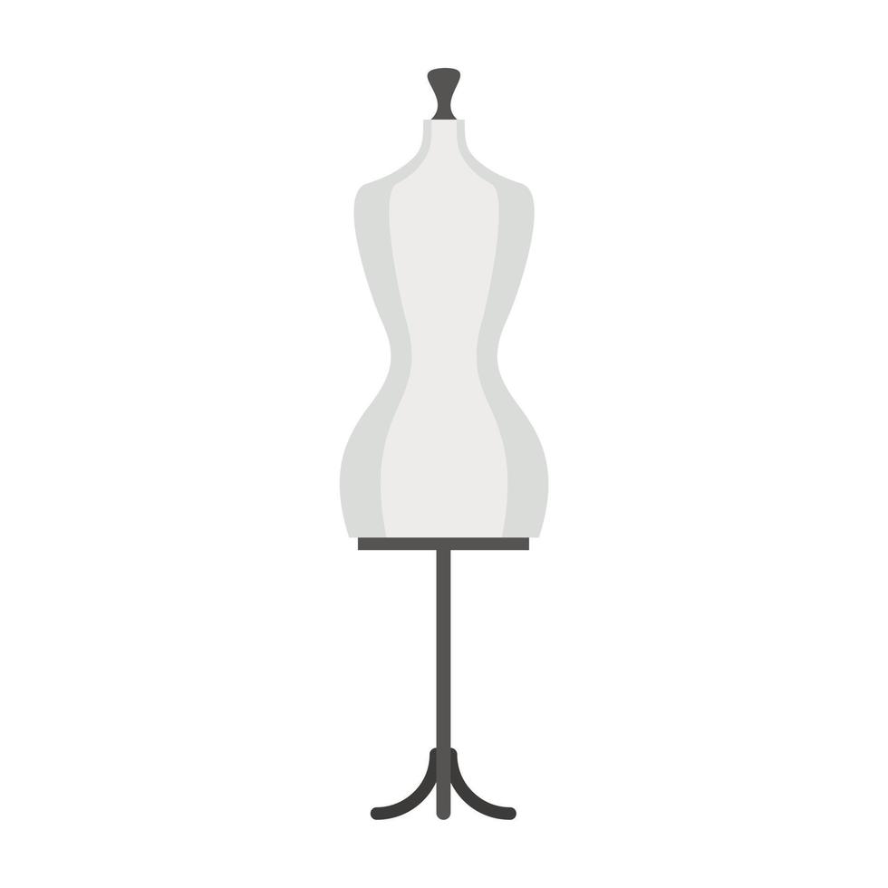 Mannequin-Symbol, flacher Stil vektor