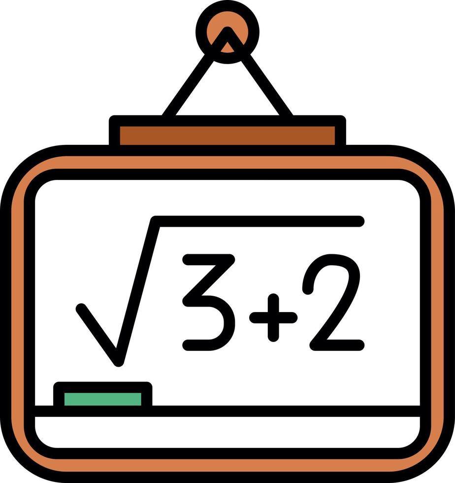 Whiteboard kreatives Icon-Design vektor