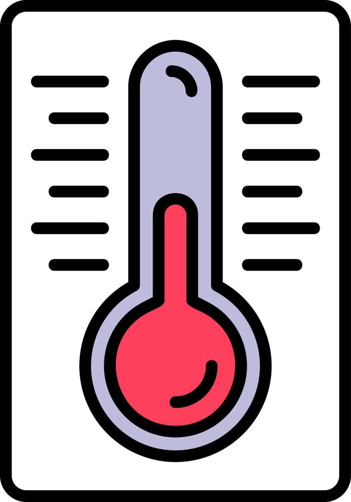 Thermometer kreatives Icon-Design vektor