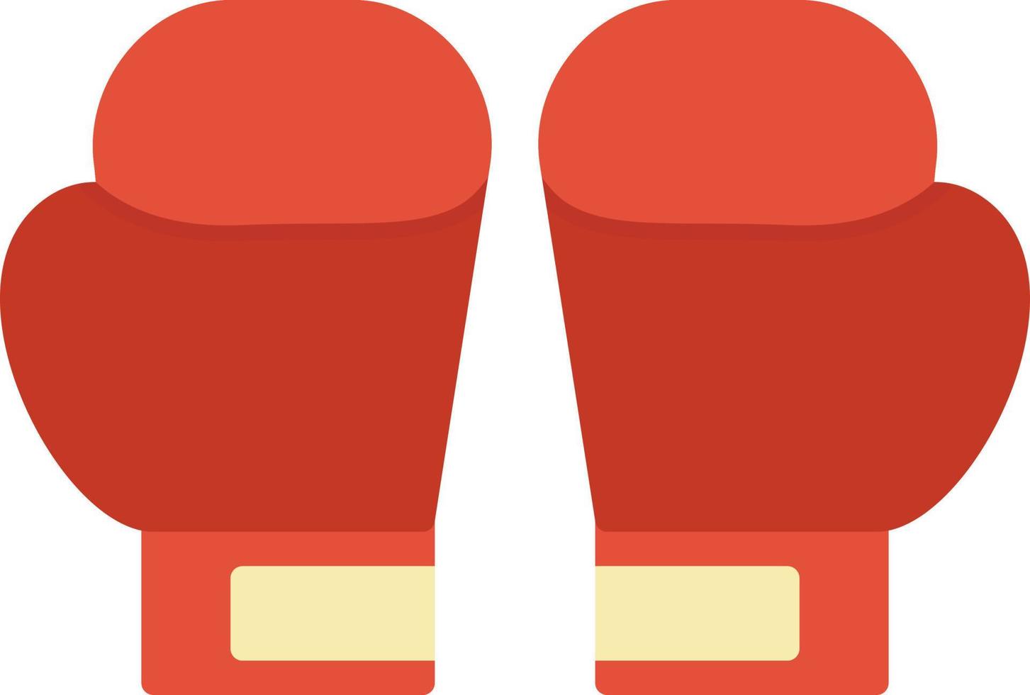 Boxhandschuhe kreatives Icon-Design vektor