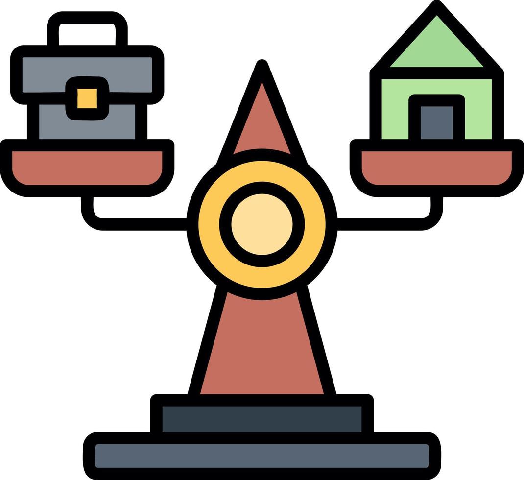 Balance kreatives Icon-Design vektor