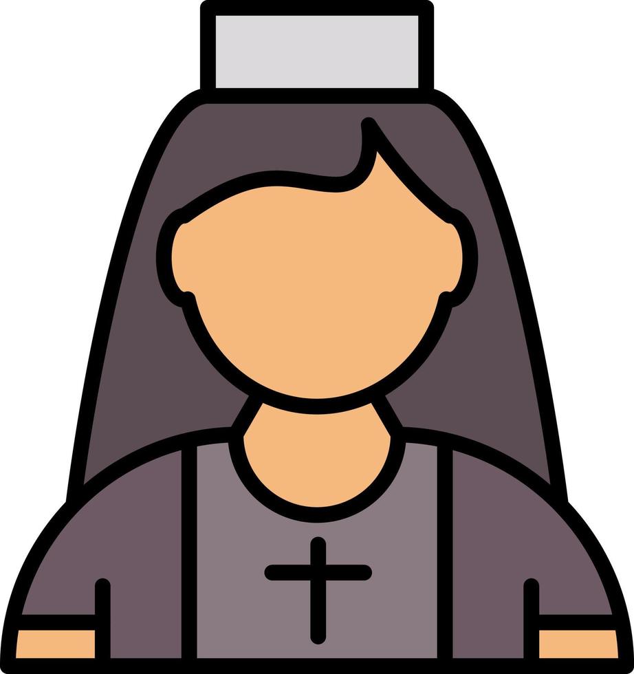 nunna kreativ ikon design vektor