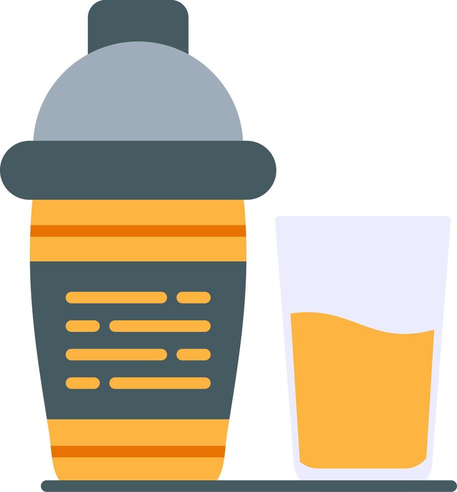 cocktail shaker kreativ ikon design vektor