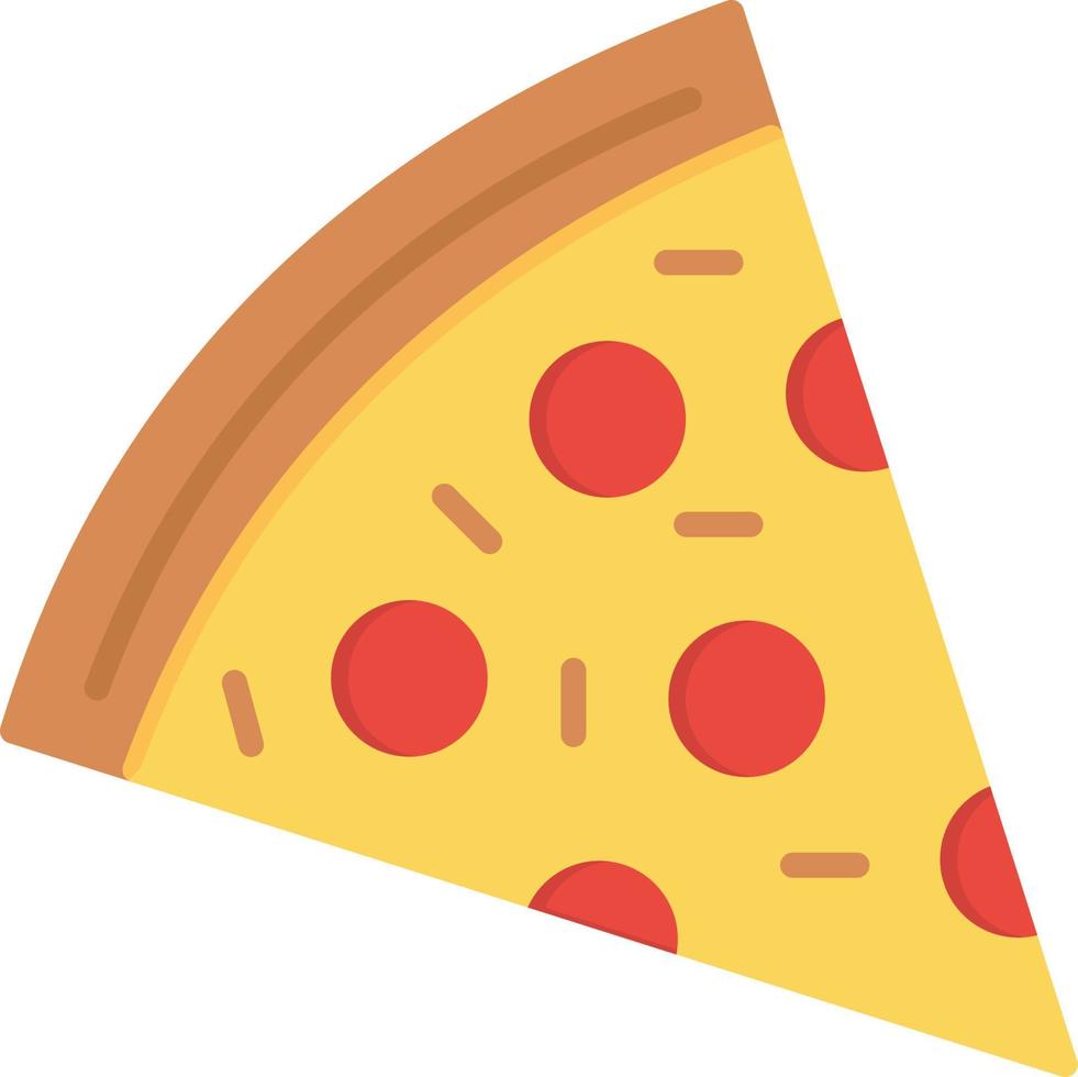 Pizza kreatives Icon-Design vektor