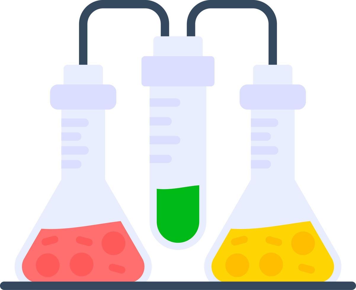 Chemie kreatives Icon-Design vektor