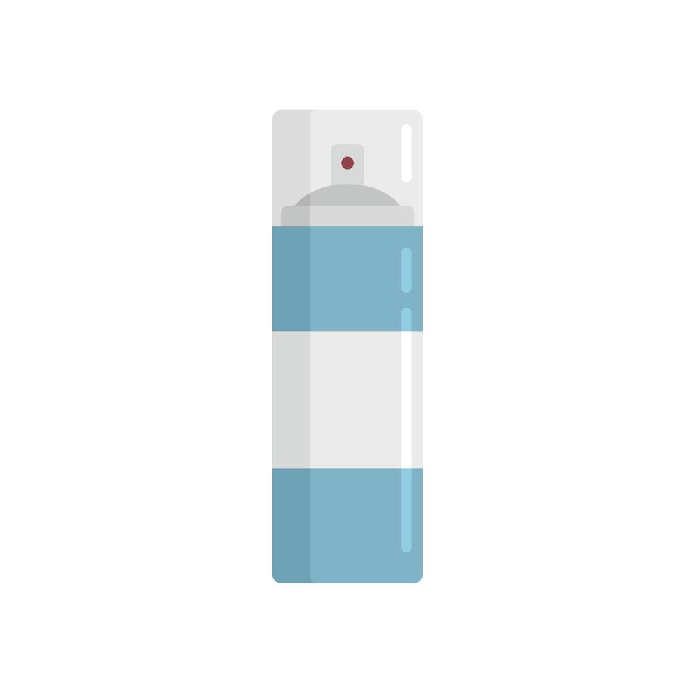 överlevnad spray flaska ikon platt isolerat vektor